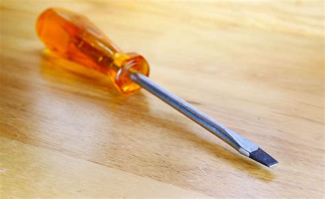 definition of flat screwdriver|What Is A Flat Head Screwdriver Used For .